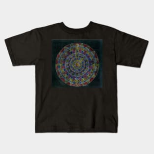 Skorpion Horoskop Mandala Produkte Kids T-Shirt